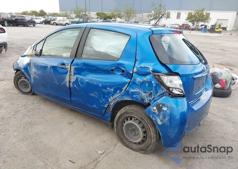 2015 Toyota Yaris L из США, поврежденный, VIN VNKKTUD31FA033417